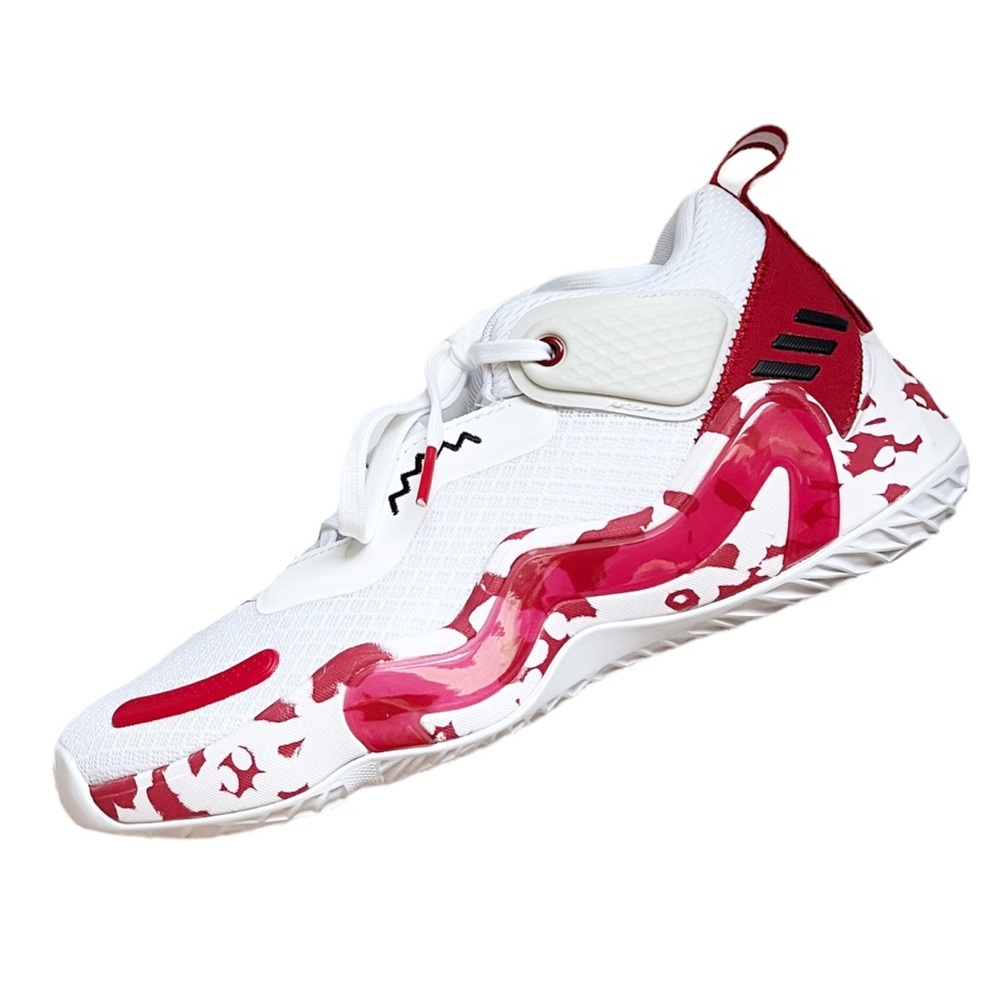 Adidas NWT‎ Red and White Donovan Mitchell D.O.N. GX3466